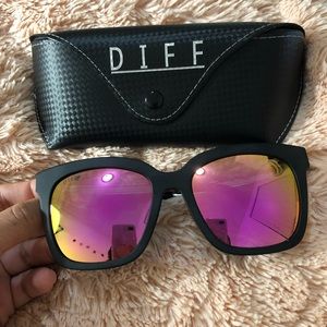 DIFF reflective sunglasses